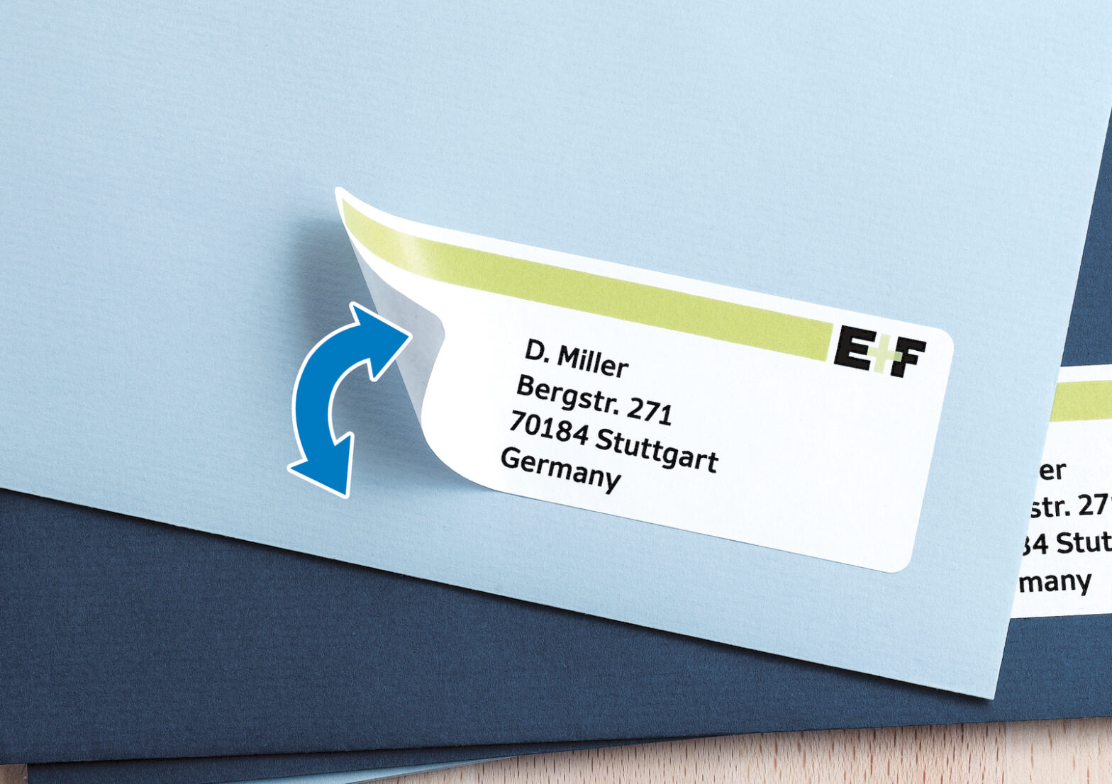 Removable Address Labels A4, 96 x 50.8mm, White, Movables Technology