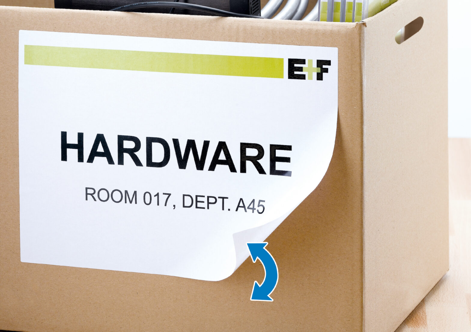 Removable Labels A4, 210 x 297mm, White, Movables Technology