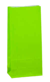 Carnival Paper Gift Bag - Small Loud Lime