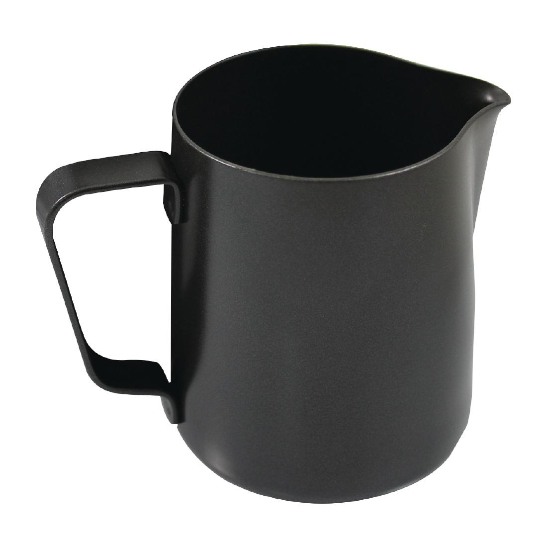 Rhinowares Stealth Milk Steaming Jug Black 300ml