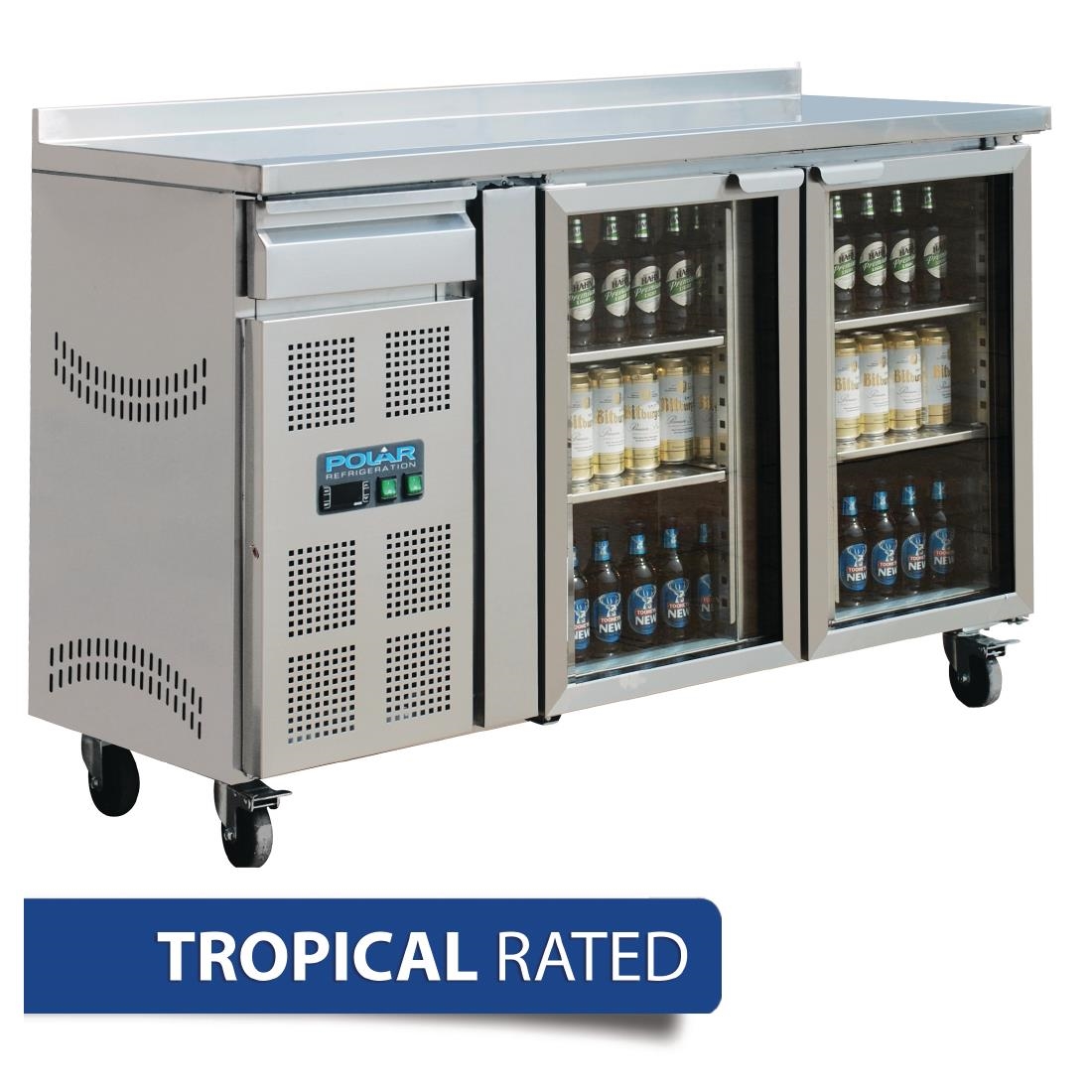 Polar Double Door Premium Bar fridge