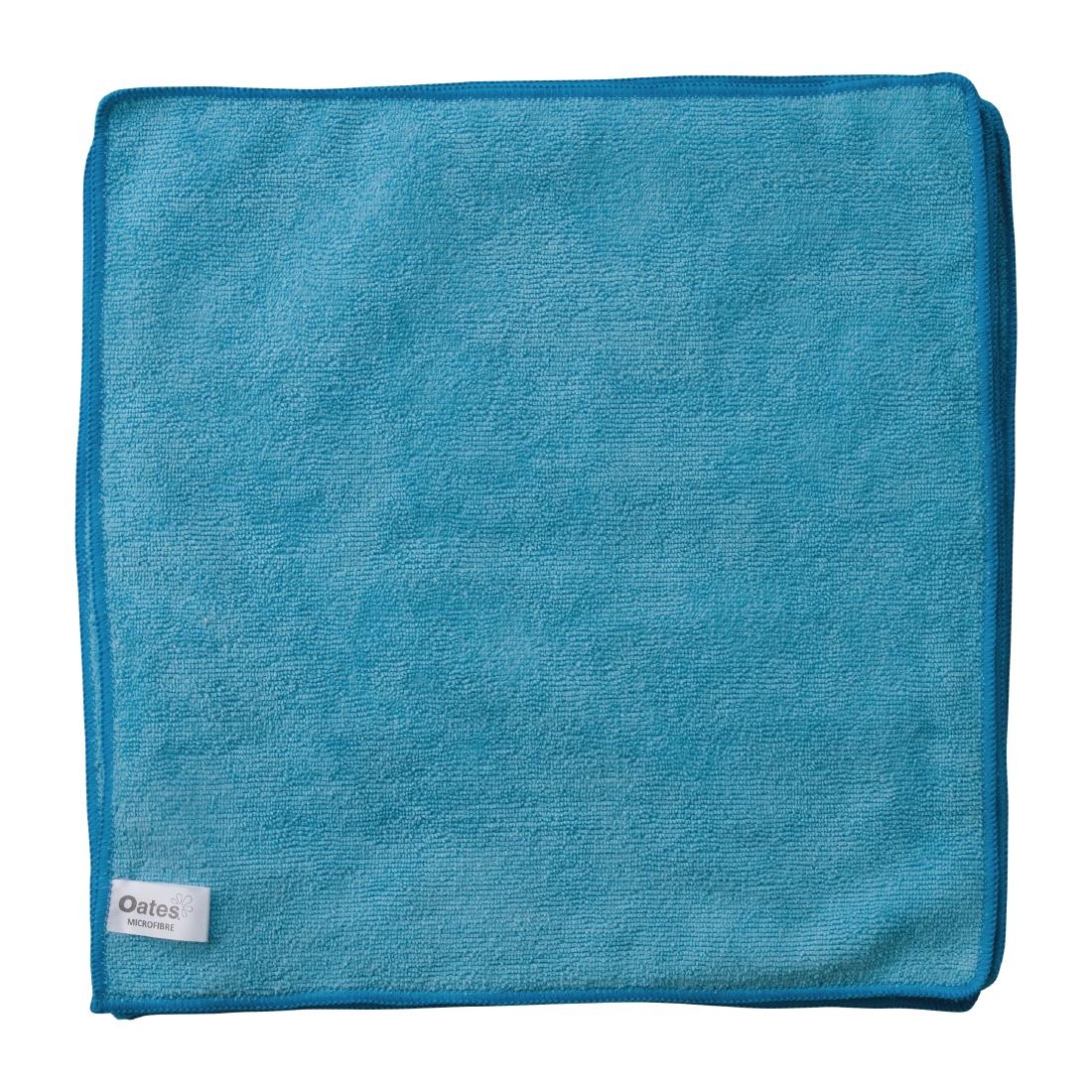 Oates Microfibre Cloth Blue Pack of 10