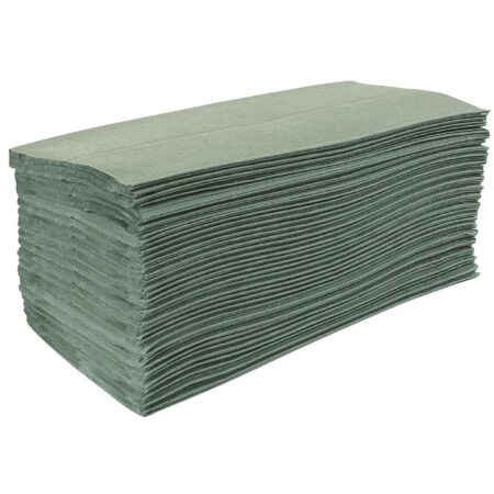 Jantex Z Fold Green Hand Towels