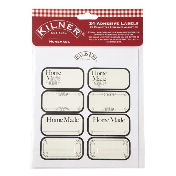Kilner Homemade Jar Labels