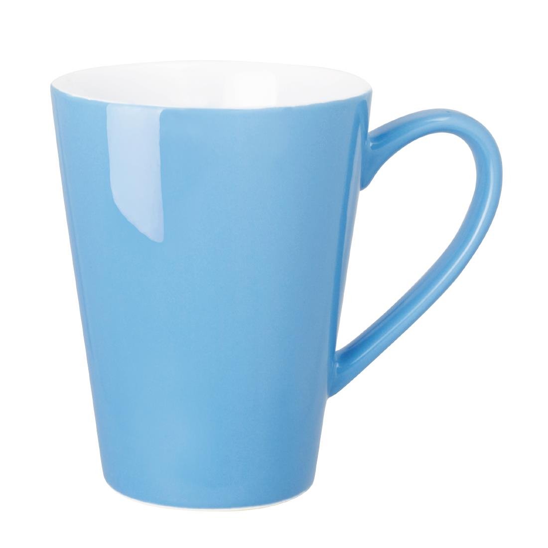 Кружка фарфоровая "Olympia" 300 мл. Кружка фарфоровая Доляна «защитнику», 340 мл, цвет синий. White Cup.