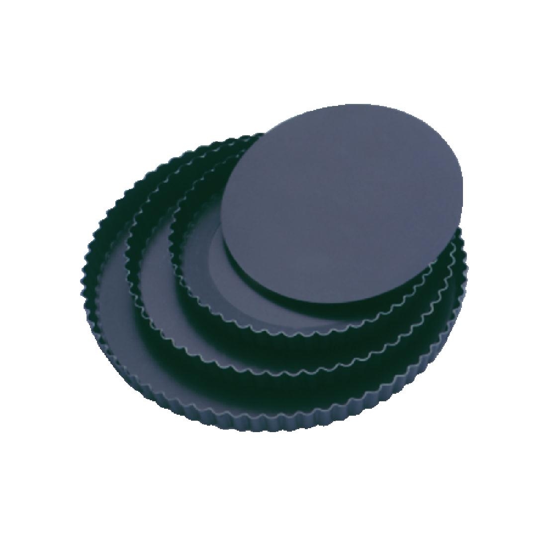 Matfer NonStick Fluted Quiche Tin Removable Base 200mm