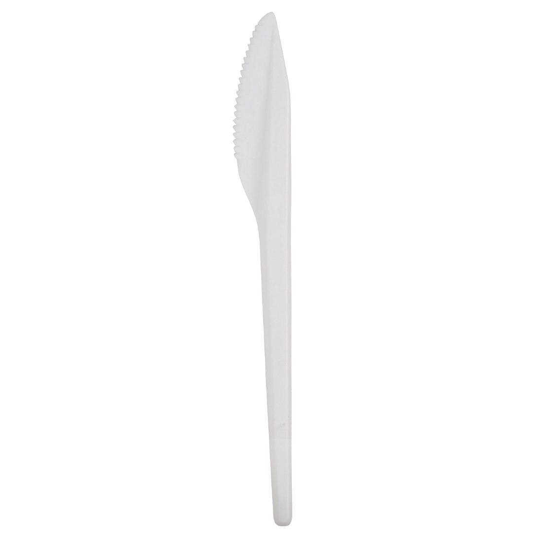 White Plastic Knife